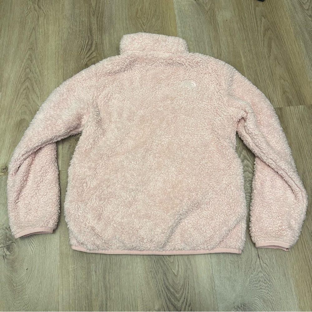 The North Face Soft Pink Fleece Jacket - Picture 2 of 9